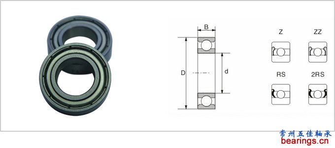 深溝球軸承圖片